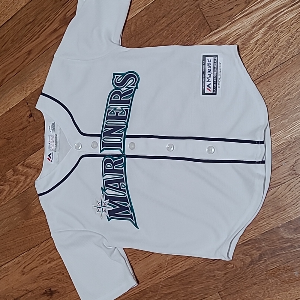 NWOT Mariners baseball jersey Kids